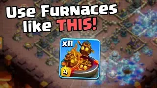 Use Furnaces like THIS to 3 star ANY base! | Best Town Hall 17 Attacks
