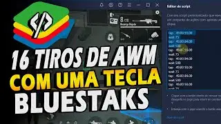 MACRO AWM APEL&Atilde;O EMULADOR BLUESTAKS 16 TIROS COM UM TECLA S&Oacute;