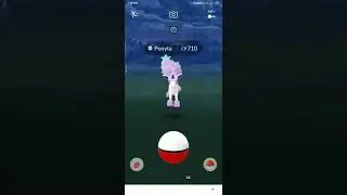 #PokemonGo... A fairy unicorn Pontya appeared... and I got it😍😍😍😍...#Support
