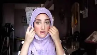 Hijab Tutorial #24 (QUICKEST Hijab Tutorial  'On the GO')