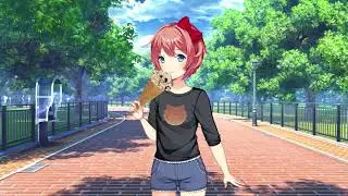 Sayoshi Eating Ice Cream