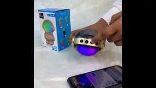 Wrader X808 Wireless Stereo Portable Rgb Light Bluetooth Speaker