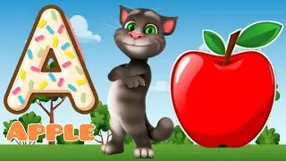 A for apple B for ball | Abcd song | phonics song with two words | English Alphabet | kids learning 