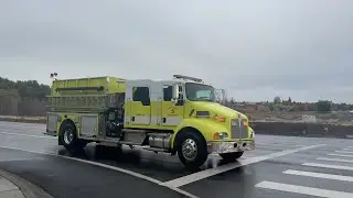 Grant County Fire District #5 Engine 511 Responding