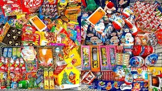 A Lot of Candy Chocolate Kinder Maxi, M&M's, Oreo, Haribo, Cola /ASMR Shopping 2025 Satisfying video