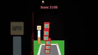 Tower Stack Game on Snapchat! 🧱🎯 How High Can You Go Without Crashing?