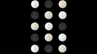 Unifit stopcontact | rond by prado x De Oude Schakelaar socket, stopcontact, zwart, creme wit