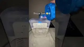 A must have for summer 🤤🧊 #summervibes #summer #aircooler #icefan #musthave #ac #fan #summersweat