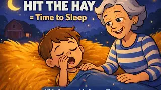 Hit the Hay  - Time to Sleep🌙 | Fun Idiom Song #17