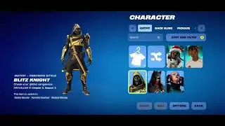 The New Free Blitz Knight Skin On Fortnite mobile