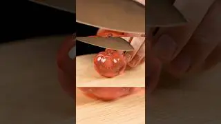 Tomato Cutting Asmr #shorts #relax #satisfying