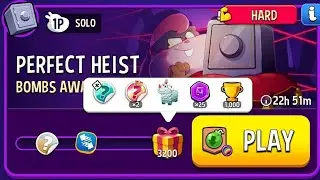 Hard / Bombs Away Rainbow Perfect Heist Solo Challenge / Match Masters Solo Challenge Today
