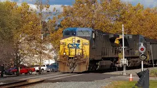 A day railfanning the NS Mon Line and CSX Pittsburgh Sub in Homestead, PA including a CSX YN2 duo