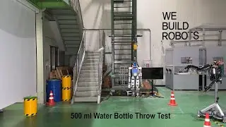 500ml Water Bottle Throw Test with ARMstrong Dex