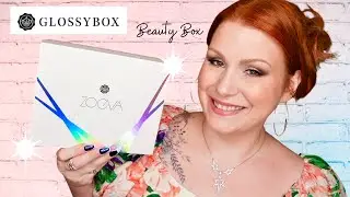 GLOSSYBOX X ZOEVA BEAUTY BOX UNBOXING - 6 FULL SIZE PRODUCTS WORTH &pound;85 !