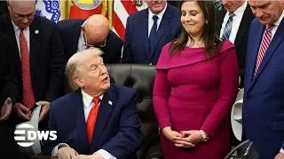 Elise Stefanik Announces Political Exit Amid Trump Loyalty and Career Milestones | DWS News | AC14