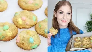 Mini Egg Chocolate Chip Cookies Recipe + Behind-the-Scenes of my Instagram LIVE Videos!!