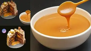 ألذ  صوص كراميل (توفي ) لحشوات الجاتوهات والحلويات وبمكونات سهلة وبسيطة 2021