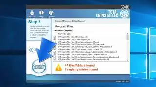 How can Uninstall Driver Support with Total Uninstaller