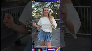 Сияние Лили ✨ Бескомпромиссный стиль 🏳️&zwj;⚧️ #TransGlowUp #transgender #viral #shorts