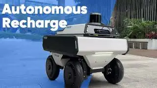 Logistics Robot on the Go: How It Tackles Obstacles Mid-Delivery? #autonomousrobot #robotics