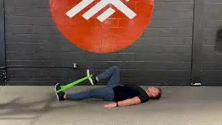 Supine Band Hip Flexion