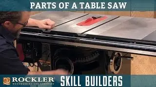 Детали настольной пилы | Rockler Skill Builders
