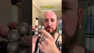 How Was This 8 Head Shaver Not Invented Sooner? #shaver #headshaver #bald #men