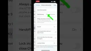 Must do this setting for security if using chrome browser #shorts #safe