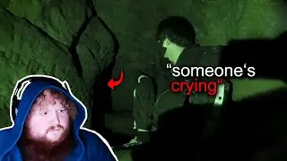 Caseoh has a hard time believing these GHOST videos...