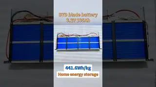 BYD 135Ah blade battery Size:110*45*11cm High energy density long life!suitable ESS!#byd #battery