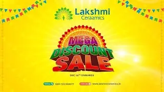 Year End Sale UPTO 40% Discount Wall & Floor Tiles Sanitary Ware Bath Accessories Lakshmi Ceraamics