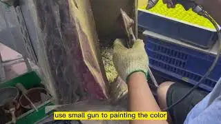 How to Paint Action Figures, Vinyl Toys, Mass Paintting in Factory