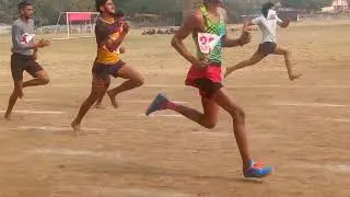 amd security guard 100m races physical test..