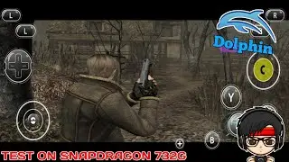 Test On Snapdragon 732g Resident Evil 4 Dolphin Emulator