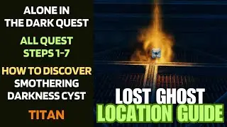How to find lost Ghost - How to discover Smothering Darkness cyst - Alone in the Dark Quest