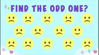 10 Attention Tests for Beginners to Find the Odd One Out l Can You Spot the Difference?