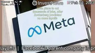 [Latest]Meta plans to cut thousands of jobs, after Zuckerberg predicted no more layoffs