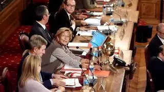LEVALLOIS : ISABELLE BALKANY ASSOCIE BALKALAND A RUE 89 LORS DU Conseil Municipal