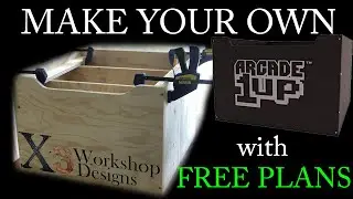 X3WD - Make your own Arcade Riser for under $35!!! W/ FREE PLANS (Raw Edit)