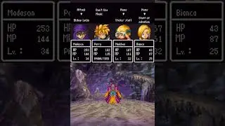 DRAGON QUEST V [Fight] #27 With Bianca and Kids, BISHOP LADJA on Mt Zugzwang.