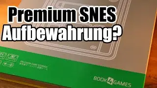 DIE premium Aufbewahrung f&uuml;r SNES Module? Ein Blick auf das Buch von Book4Games !
