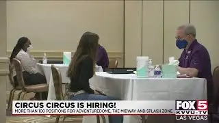 Circus Circus holding  job fair to hire Adventure Dome staff