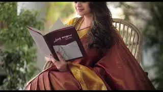 Bhavana Menon Very Hot Sexy Beautiful Sundar Look In Brown Colour Silk Saree