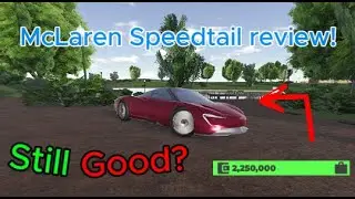 Is the 2020 McLaren Speedtail still worth it? (Review) | Roblox Greenville