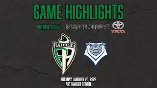 Prince Albert Toyota Game Highlights: January 20 vs Victoria