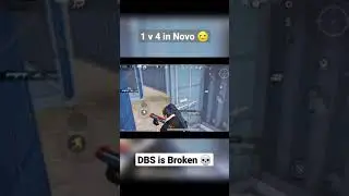 DBS is broken 1v4 #bgmi #DBS #1v4