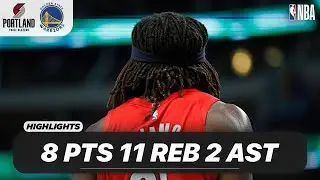Robert Williams Iii vs Golden State Warriors | 8 PTS 11 REB 2 AST 3 BLK | NBA 11-22-2025 Highlights