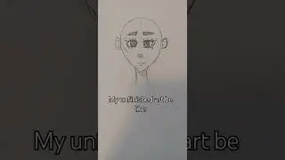I hate drawing hair with a passion #art #hair #funny