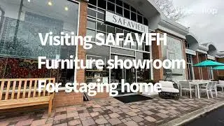 New York's high end furniture store SAFAVIEH walk through　ニューヨークの高級家具ショールーム